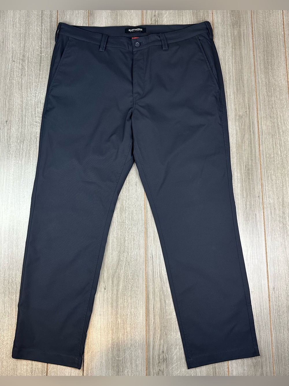 Bluffworks Ascender Pants 38x30 Tailored Fit Chino Blue